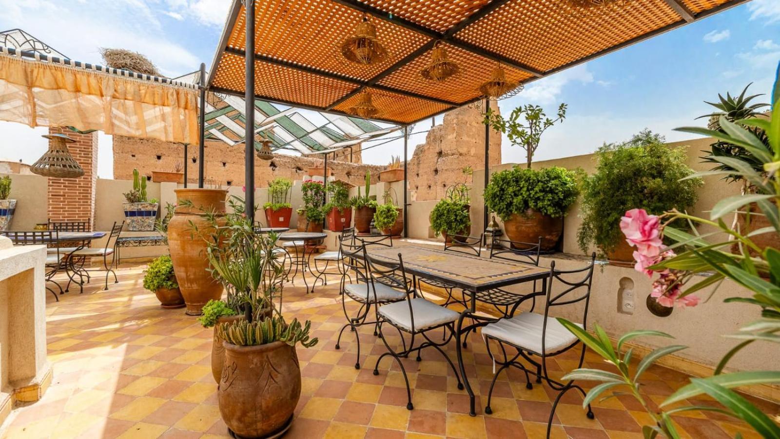 Riad Maison Arabo-Andalouse Marrakesh Exteriör bild